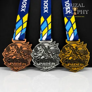 Trophy Medal Zinc Alloy - Rizal Trophy