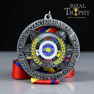 Trophy Medal Zinc Alloy - Rizal Trophy