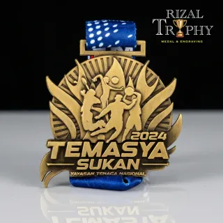 Trophy Medal Zinc Alloy - Rizal Trophy