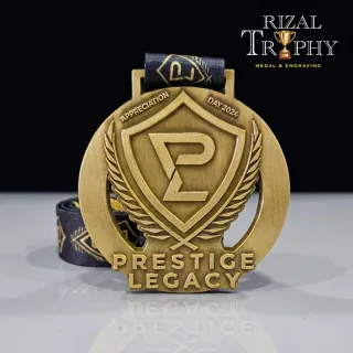 Trophy Medal Zinc Alloy - Rizal Trophy