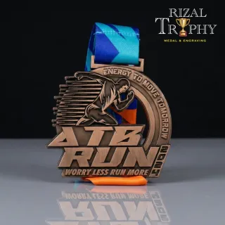 Trophy Medal Zinc Alloy - Rizal Trophy