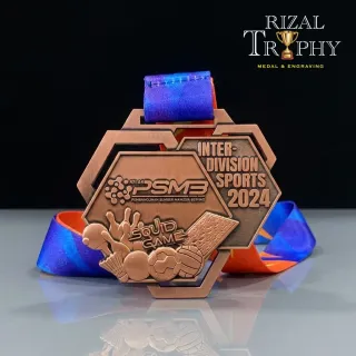 Trophy Medal Zinc Alloy - Rizal Trophy