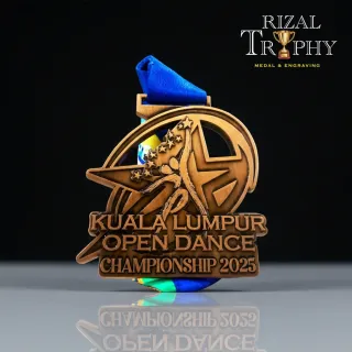 Trophy Medal Zinc Alloy - Rizal Trophy