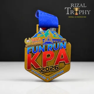 Trophy Medal Zinc Alloy - Rizal Trophy