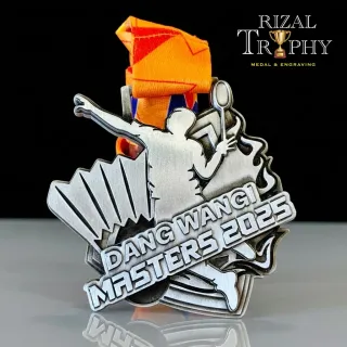 Trophy Medal Zinc Alloy - Rizal Trophy