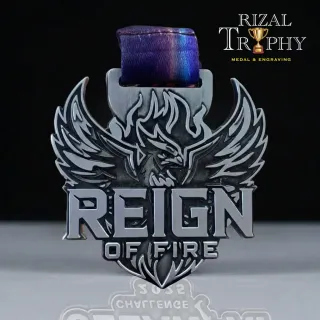 Trophy Medal Zinc Alloy - Rizal Trophy