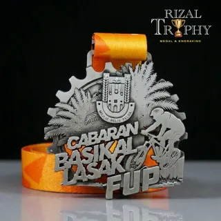 Trophy Medal Zinc Alloy - Rizal Trophy