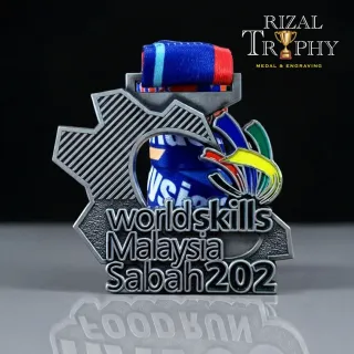 Trophy Medal Zinc Alloy - Rizal Trophy