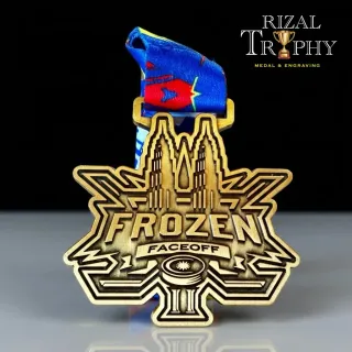 Trophy Medal Zinc Alloy - Rizal Trophy