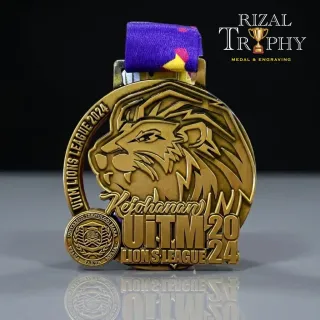 Trophy Medal Zinc Alloy - Rizal Trophy