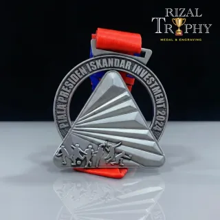 Trophy Medal Zinc Alloy - Rizal Trophy