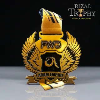 Trophy Medal Zinc Alloy - Rizal Trophy