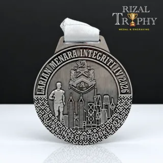 Trophy Medal Zinc Alloy - Rizal Trophy