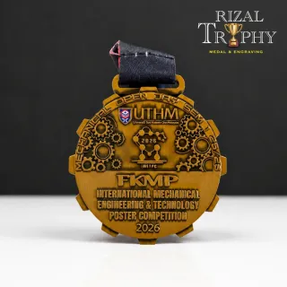 Trophy Medal Zinc Alloy - Rizal Trophy