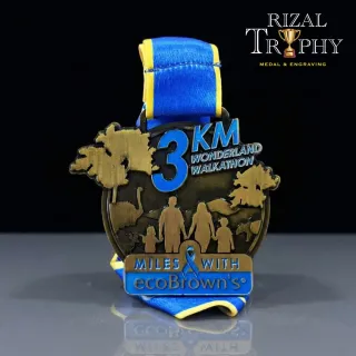 Trophy Medal Zinc Alloy - Rizal Trophy