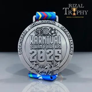 Trophy Medal Zinc Alloy - Rizal Trophy