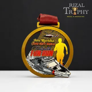 Trophy Medal Zinc Alloy - Rizal Trophy