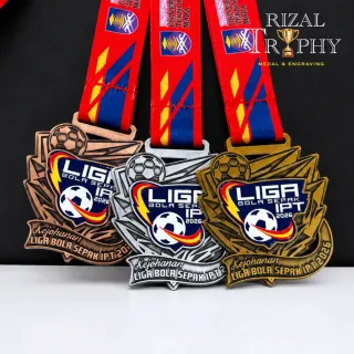 Trophy Medal Zinc Alloy - Rizal Trophy
