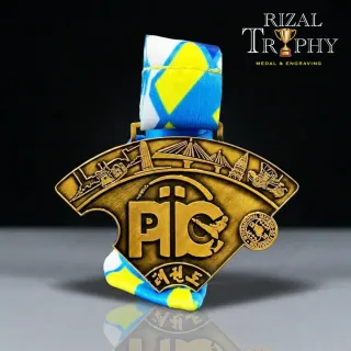 Trophy Medal Zinc Alloy - Rizal Trophy