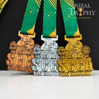 Trophy Medal Zinc Alloy - Rizal Trophy