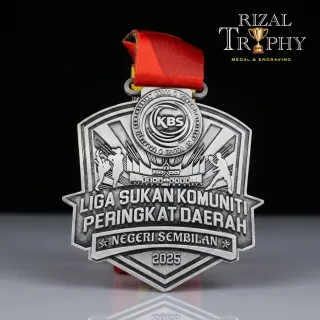 Trophy Medal Zinc Alloy - Rizal Trophy