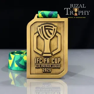 Trophy Medal Zinc Alloy - Rizal Trophy