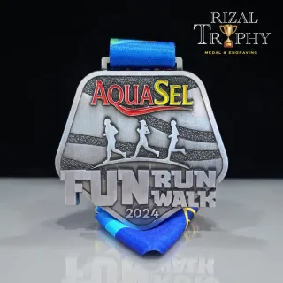 Trophy Medal Zinc Alloy - Rizal Trophy