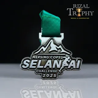 Trophy Medal Zinc Alloy - Rizal Trophy