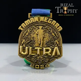 Trophy Medal Zinc Alloy - Rizal Trophy
