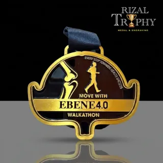 Trophy Medal Zinc Alloy - Rizal Trophy