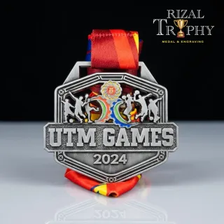 Trophy Medal Zinc Alloy - Rizal Trophy