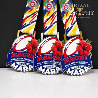 Trophy Medal Zinc Alloy - Rizal Trophy
