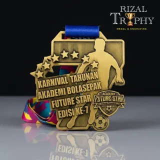 Trophy Medal Zinc Alloy - Rizal Trophy