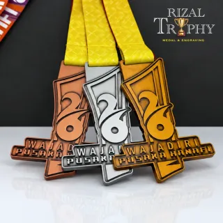 Trophy Medal Zinc Alloy - Rizal Trophy