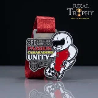 Trophy Medal Zinc Alloy - Rizal Trophy