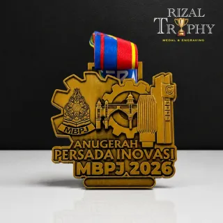 Trophy Medal Zinc Alloy - Rizal Trophy