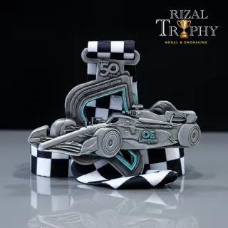 Trophy Medal Zinc Alloy - Rizal Trophy