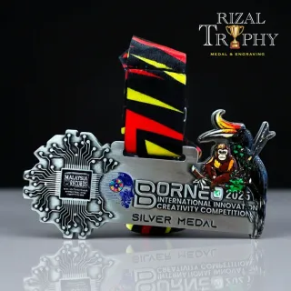 Trophy Medal Zinc Alloy - Rizal Trophy