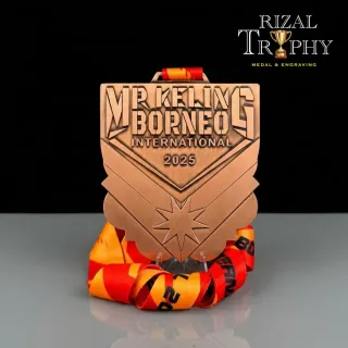 Trophy Medal Zinc Alloy - Rizal Trophy