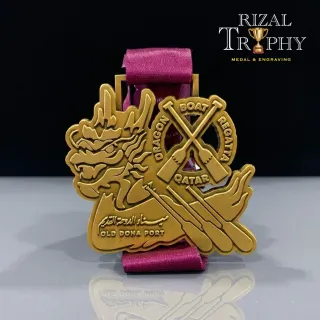 Trophy Medal Zinc Alloy - Rizal Trophy