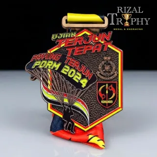 Trophy Medal Zinc Alloy - Rizal Trophy