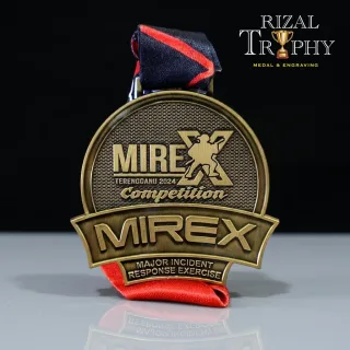 Trophy Medal Zinc Alloy - Rizal Trophy