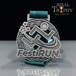 Trophy Medal Zinc Alloy - Rizal Trophy