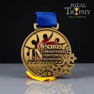 Trophy Medal Zinc Alloy - Rizal Trophy