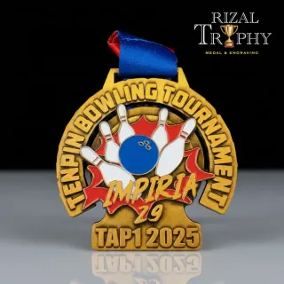 Trophy Medal Zinc Alloy - Rizal Trophy
