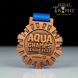 Trophy Medal Zinc Alloy - Rizal Trophy