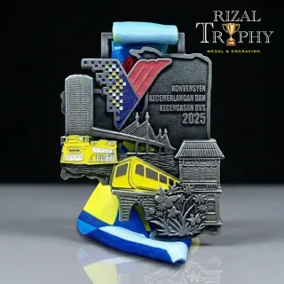 Trophy Medal Zinc Alloy - Rizal Trophy