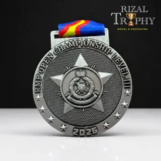 Trophy Medal Zinc Alloy - Rizal Trophy