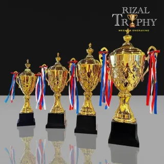 Trophy Piala Pusingan - Rizal Trophy