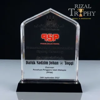 Trophy Trophy Custom - Rizal Trophy
